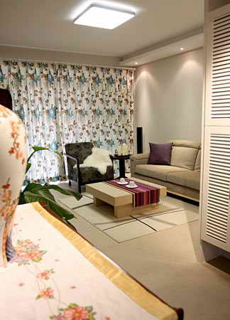 简约 田园 二居 三居 实创 客厅图片来自上海实创-装修设计效果图在134平米现代简约舒适风的分享