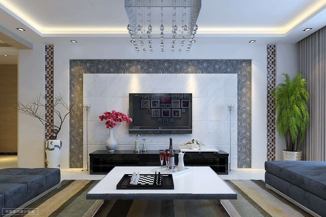 客厅图片来自北京二手房装修在二手房装修效果图的分享