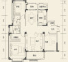 合肥实创装饰|欧式田园风格-135平米三居室装修-合肥装修-户型图