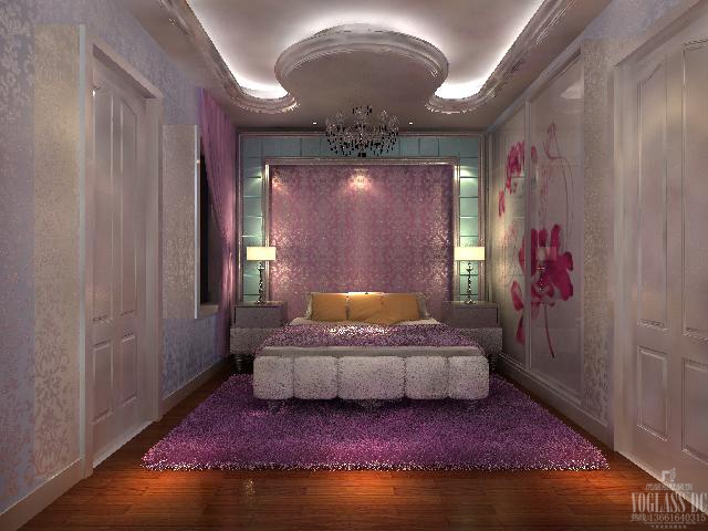 法式浪漫风 混搭 别墅 浪漫 卧室图片来自上海尚层装饰官网在高成上海假日的分享