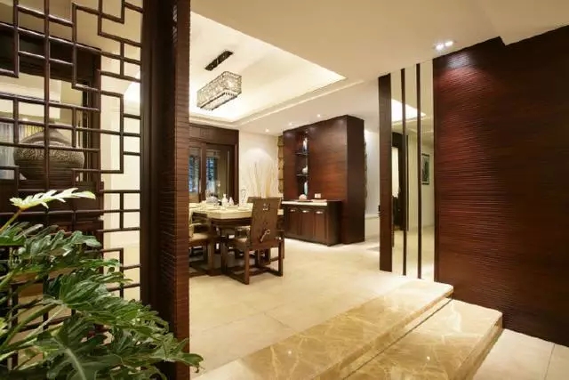 日升装饰 餐厅图片来自装修设计芳芳在中国风与现代元素的完美结合！的分享