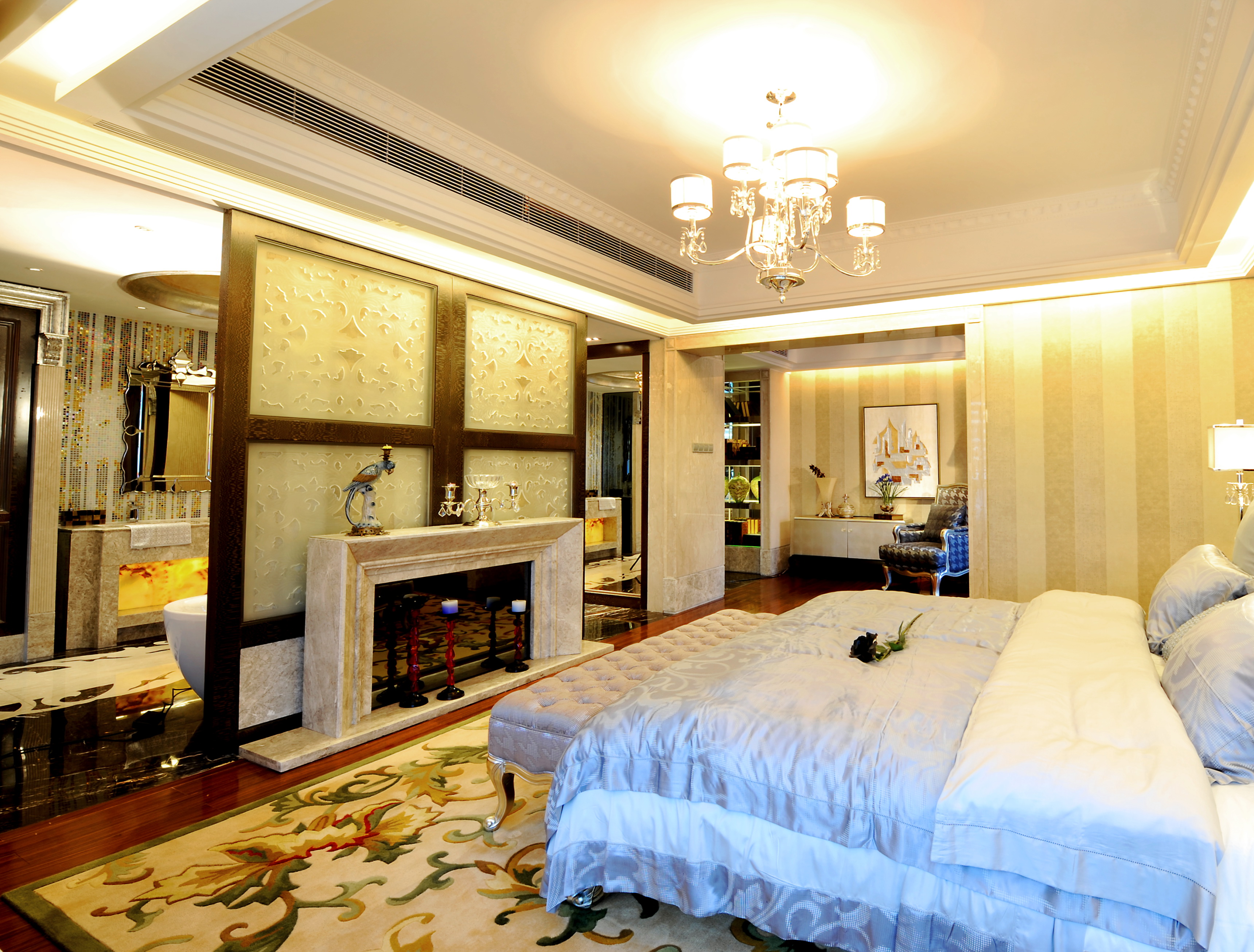欧式 二居 卧室图片来自四川建拓建筑装饰工程有限公司在简欧风格 保利3期的分享