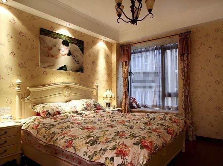 田园风格 三居 卧室图片来自实创装饰上海公司在110平乡村田园风格实景鉴赏的分享