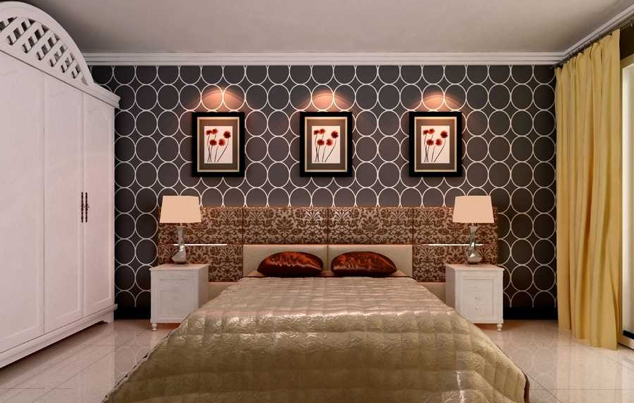 卧室图片来自天津印象装饰有限公司在都市新居装饰 案例赏析2015-8-21的分享