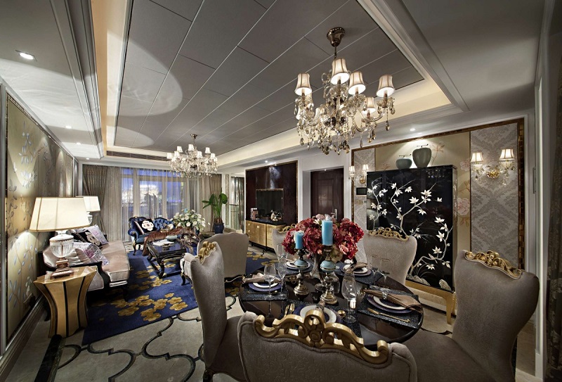 欧式 餐厅图片来自百合居装饰在古典欧式的分享