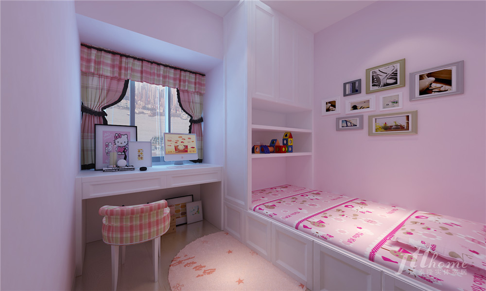 简约 宜居 三居 白领 舒适 儿童房图片来自居泰隆深圳在大运城邦现代简约三居室的分享