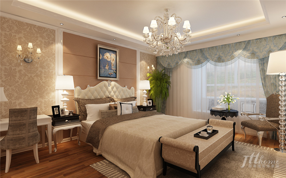 简约 宜居 舒适 安静 欧式 卧室图片来自居泰隆深圳在联丰雅苑简约欧式三居室的分享