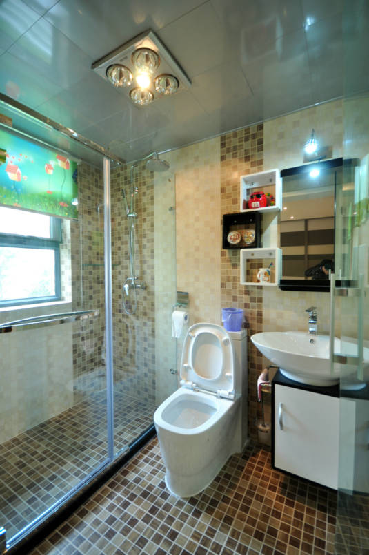 卫生间图片来自cdxblzs在南苑 200平 现代中式 平层的分享