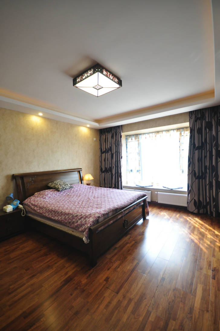 南苑 200平 现代中式 平层 卧室图片来自cdxblzs在南苑 200平 现代中式 平层的分享