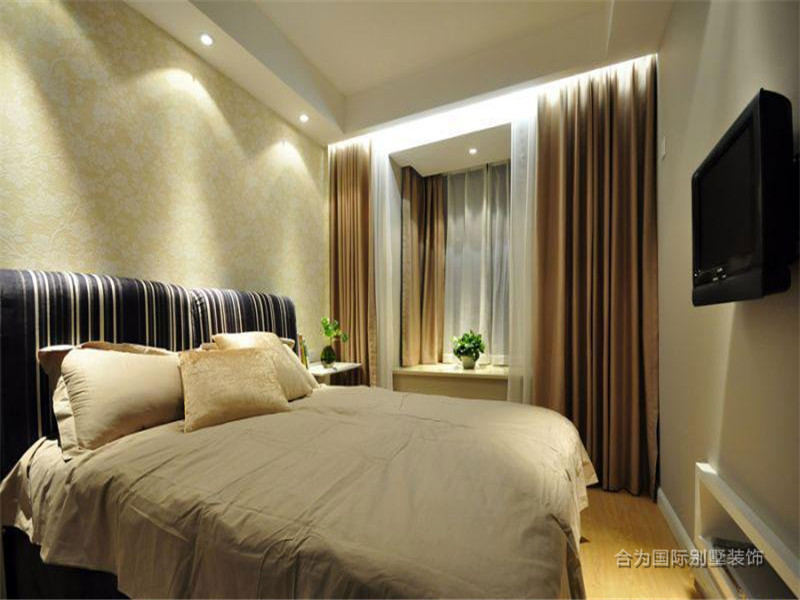 三居 简约 卧室图片来自北京精诚兴业装饰公司在双桥温泉东里的分享