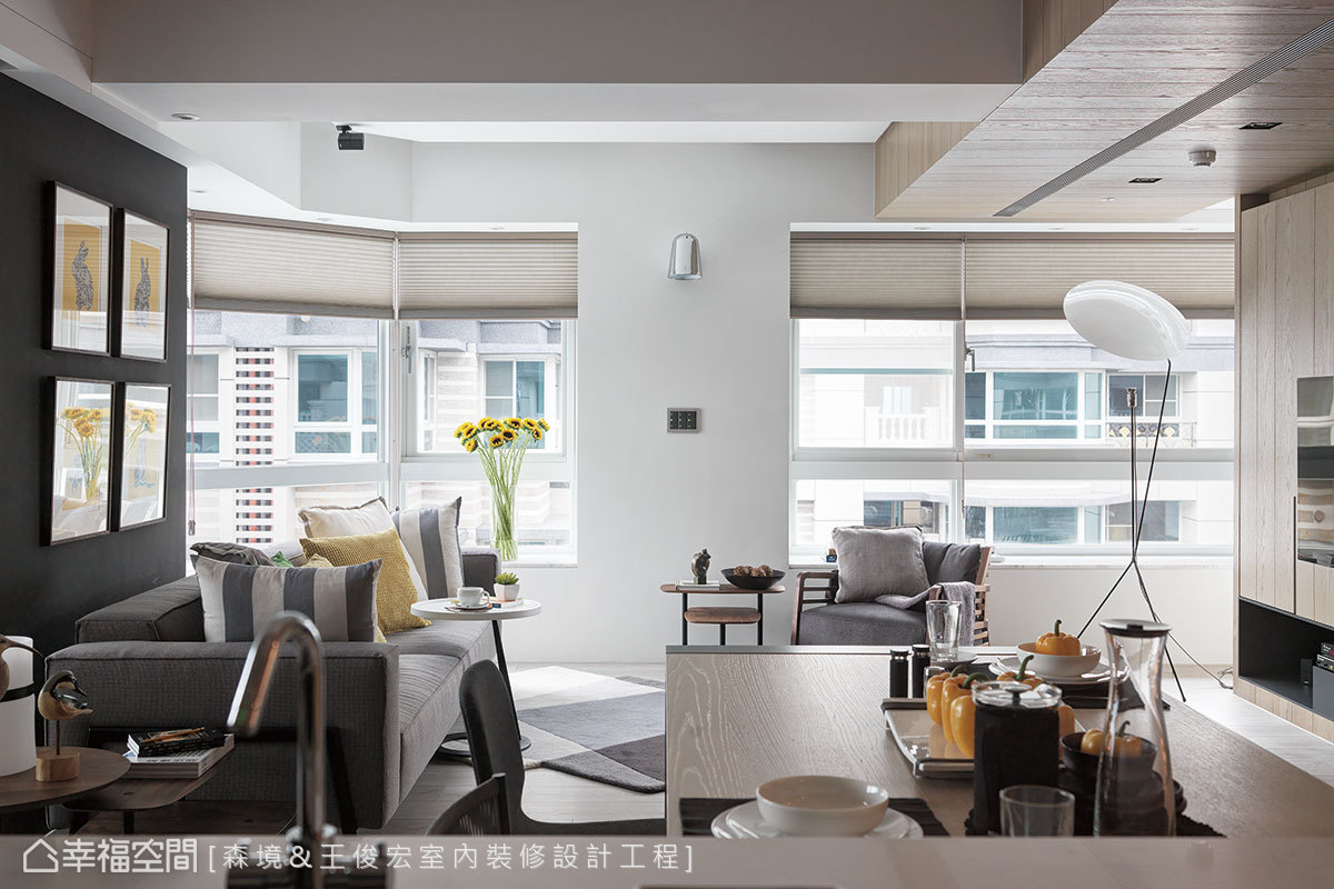 简约 现代 二居 白领 小资 厨房图片来自幸福空间在92平现代风格全视角光域动线的分享
