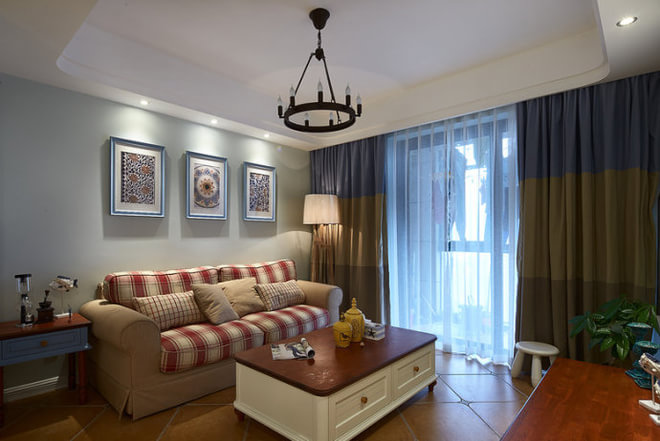 地中海风格 两居 客厅图片来自实创装饰上海公司在地中海时尚公寓,欢乐无处不在的分享