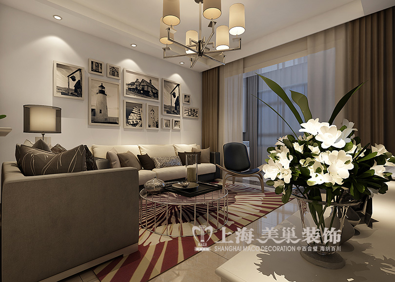 二居 简约 白领 小资 80后 客厅图片来自美巢装饰--李凌晨在上东城现代简约风格装修效果图的分享