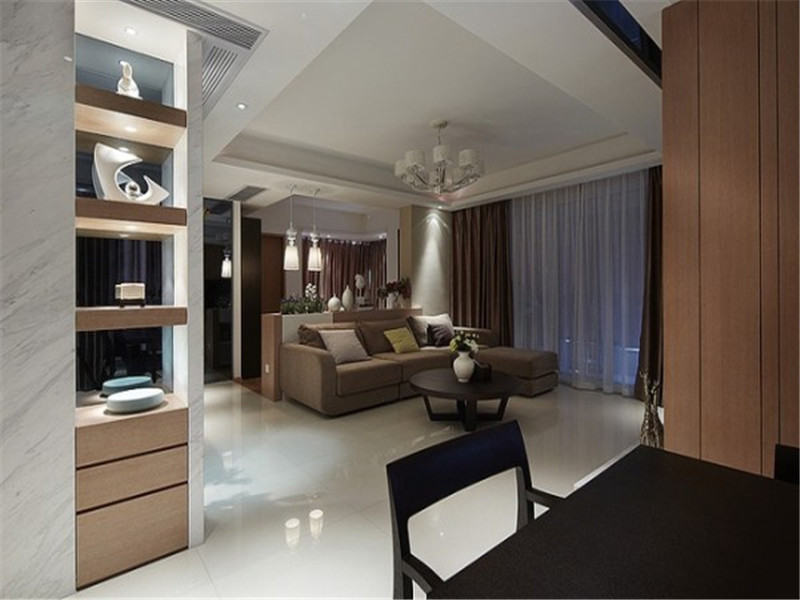 现代简约 三居 客厅图片来自北京精诚兴业装饰公司在安贞里的分享