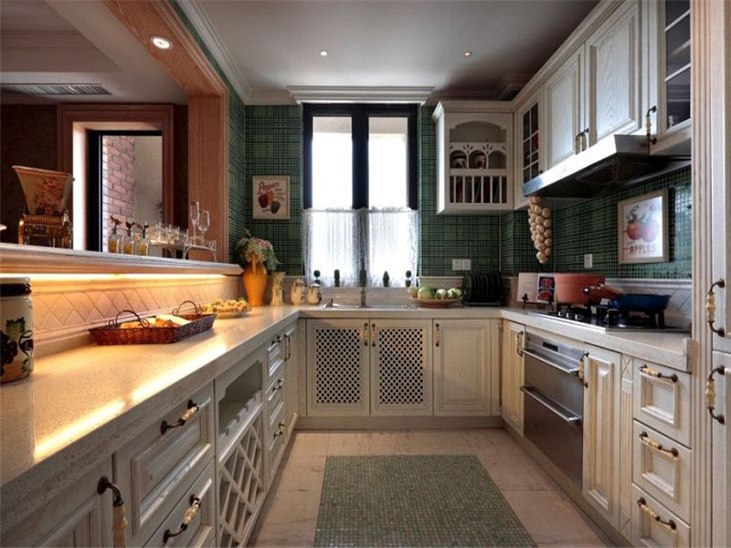 美式 四居 舒适 厨房图片来自北京精诚兴业装饰公司在橡树湾新美式家居的分享