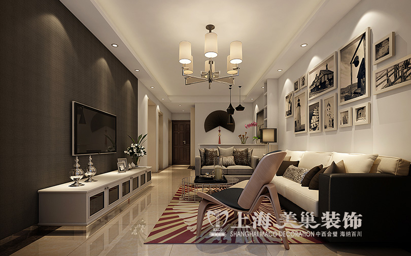 二居 简约 白领 小资 80后 客厅图片来自美巢装饰--李凌晨在上东城现代简约风格装修效果图的分享