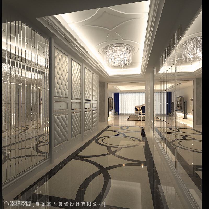 简约 三居 新古典 小资 玄关图片来自幸福空间在230平古典奢华宫廷典雅时尚的分享