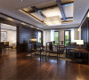 保利叶上海别墅装修新中式风格设计参考方案展示，本案由腾龙设计师祝炯设计，欢迎品鉴！