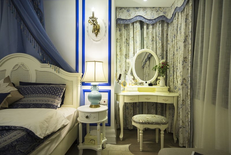 混搭 卧室图片来自百合居装饰在混搭美式的分享