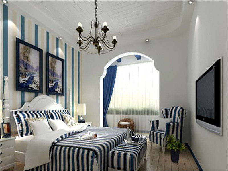地中海 三居 卧室图片来自北京精诚兴业装饰公司在三里河三区的分享