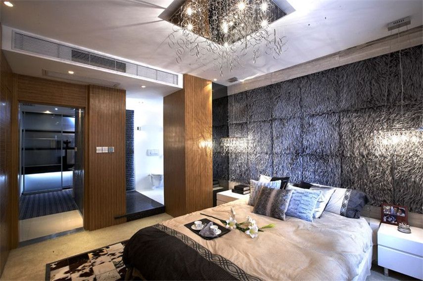 日升装饰 卧室图片来自装修设计芳芳在枫林九溪142现代简约四居的分享