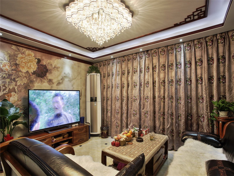 新中式 三居 客厅图片来自北京精诚兴业装饰公司在和平里六区的分享
