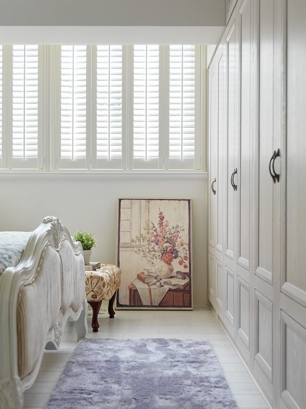 地中海风格 三居 保利叶之林 卧室图片来自实创装饰上海公司在125平地中海摩登雅舍的分享