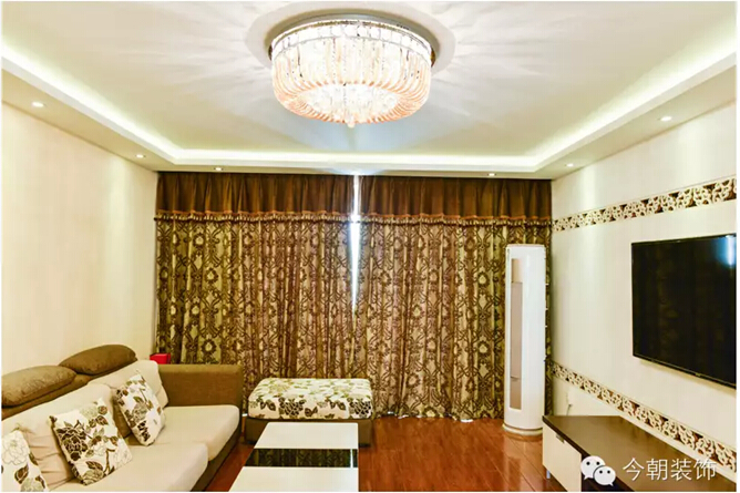 简约 欧式 旧房改造 客厅图片来自北京今朝装饰郭风在一首老情歌的分享