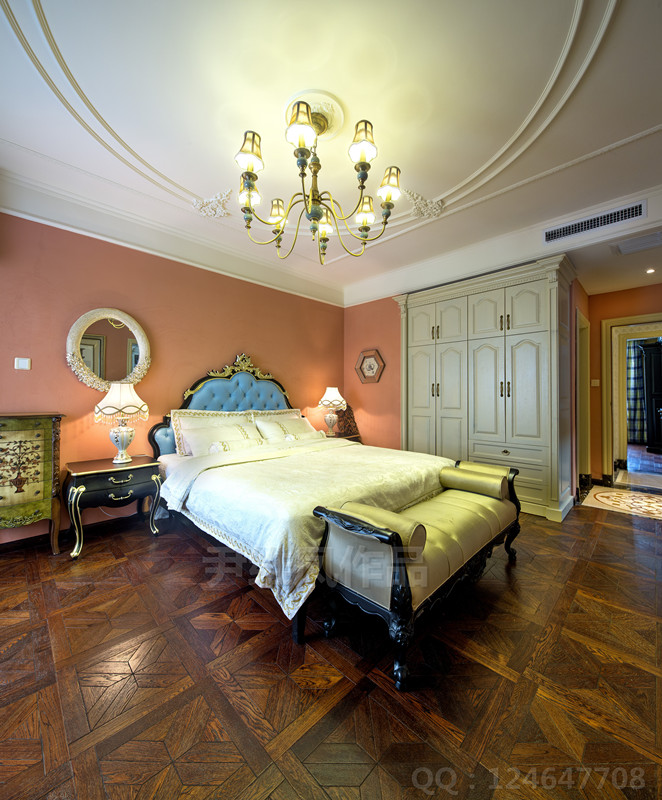 欧式 西安装修 西安业之峰 卧室图片来自西安业之峰装饰公司在伦敦花园的分享