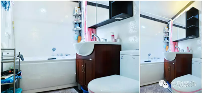 简约 欧式 旧房改造 卫生间图片来自北京今朝装饰郭风在一首老情歌的分享