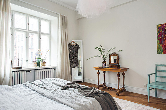 三居 简约 80后 卧室图片来自日升装饰公司在天然造化极致美学简约朴素装修的分享