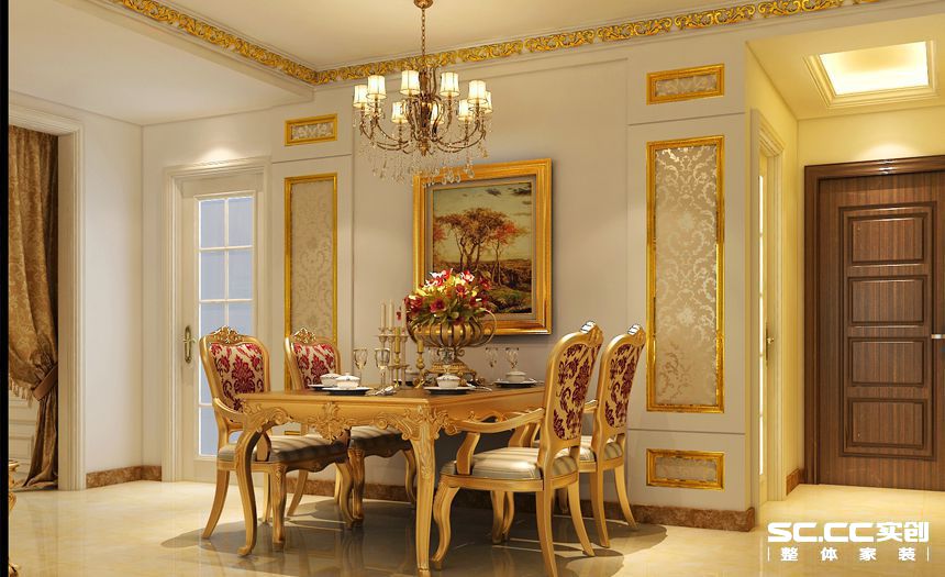 简约 二居 白领 收纳 80后 小资 餐厅图片来自实创装饰百灵在两居奢华欧式居所的分享