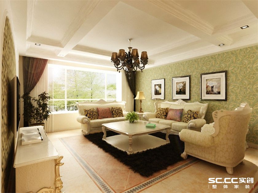 简约 三居 白领 收纳 80后 小资 客厅图片来自实创装饰百灵在宁静温馨之家的分享