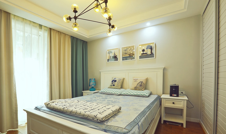 卧室图片来自佰辰生活装饰在一室一厅气质小窝尽显温暖舒适的分享