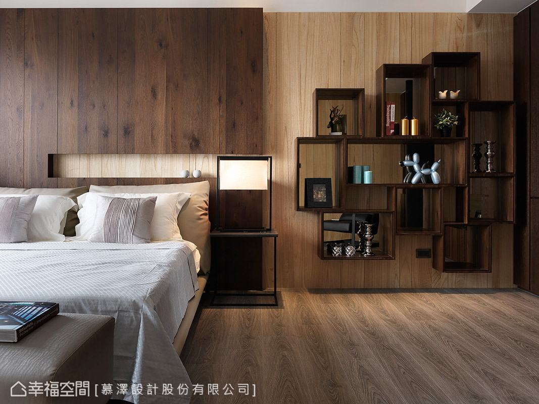 简约 欧式 混搭 二居 收纳 白领 小资 卧室图片来自幸福空间在300平现代木色时尚！的分享
