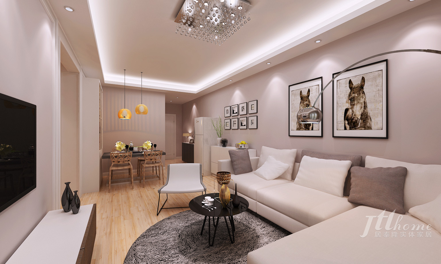 简约 三居 宜居 舒适 温馨 客厅图片来自居泰隆深圳在现代简约三居室 拎包入户的分享