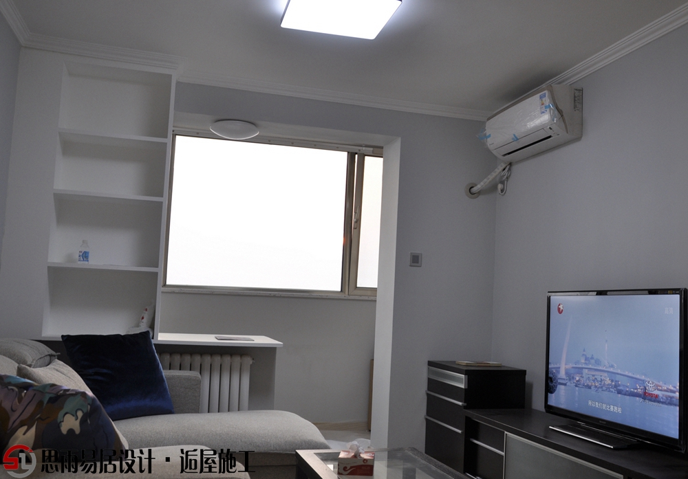 北京旧房 北京二手房 北京别墅 北京老房 思雨易居 客厅图片来自思雨易居设计-包国俊在《纯净》30平米现代风格的分享
