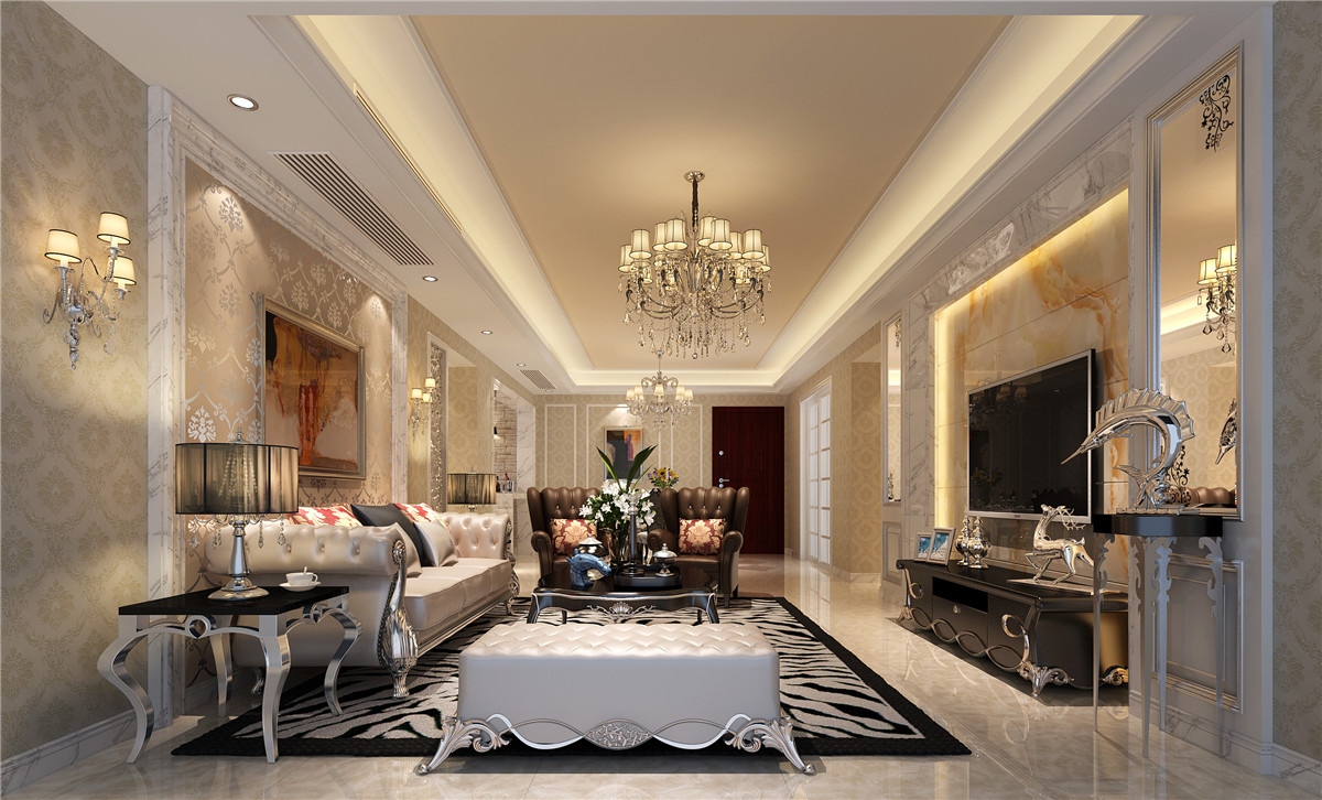 客厅 简欧 客厅图片来自广州名雕装饰在打造奢华素雅的居室空间的分享