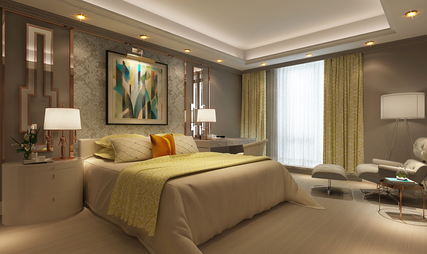 卧室图片来自青岛威廉装饰在星雨华府新古典设计的分享