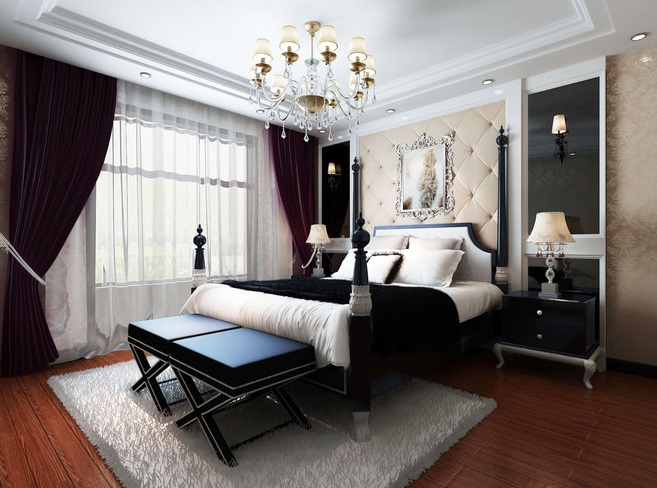 卧室图片来自天津印象装饰有限公司在都市新居装饰 案例赏析2015-9-13的分享