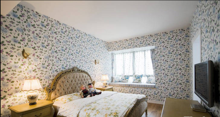 卧室图片来自天津印象装饰有限公司在都市新居装饰 案例赏析2015-9-14的分享