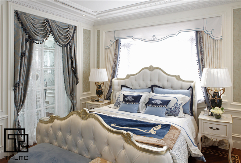 英伦 别墅 家具定制 高端家具 卧室图片来自TALMD图迈家居在【TALMD案例】英伦·深圳九号公馆的分享