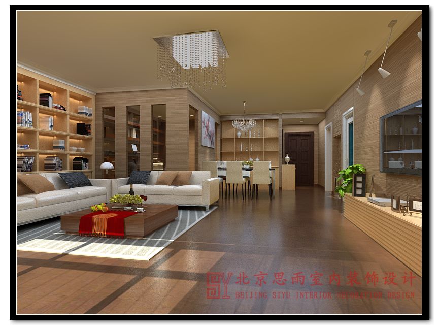 思雨易居 扬州建筑 扬州逅屋 逅屋设计 北京二手房 客厅图片来自思雨易居设计-包国俊在《时髦空间》设计方案汇报的分享
