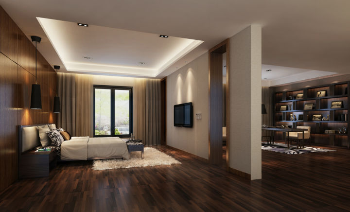 卧室图片来自cdxblzs在龙泉私人别墅 340平米 现代中式的分享