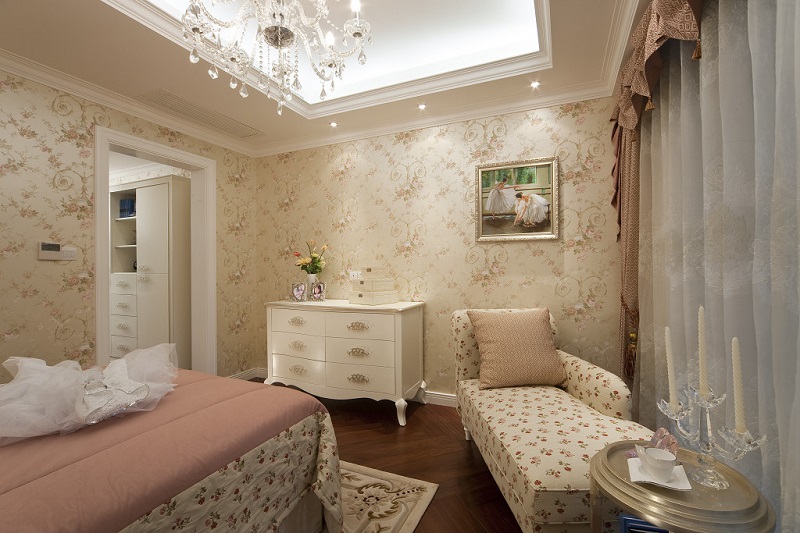 欧式 卧室图片来自百合居装饰在混搭简欧的分享