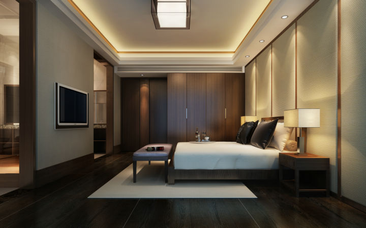 卧室图片来自cdxblzs在龙泉私人别墅 340平米 现代中式的分享