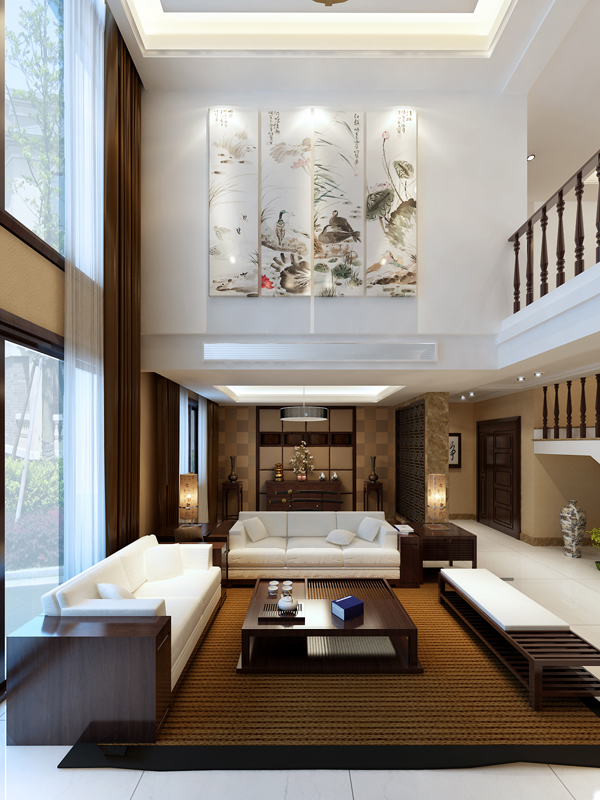 三居 别墅 白领 收纳 80后 小资 生活家 广州装饰 中式风格 客厅图片来自广州生活家家居在珊瑚天峰 192平 中式 欧式的分享