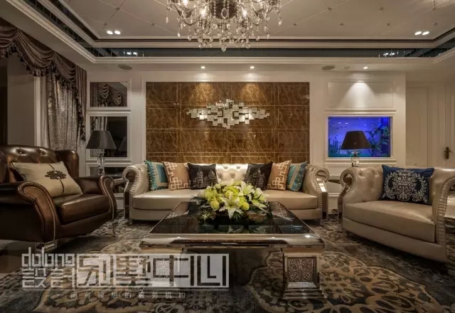 收纳 小资 后现代奢华 客厅图片来自DoLong董龙设计在御景星河的分享