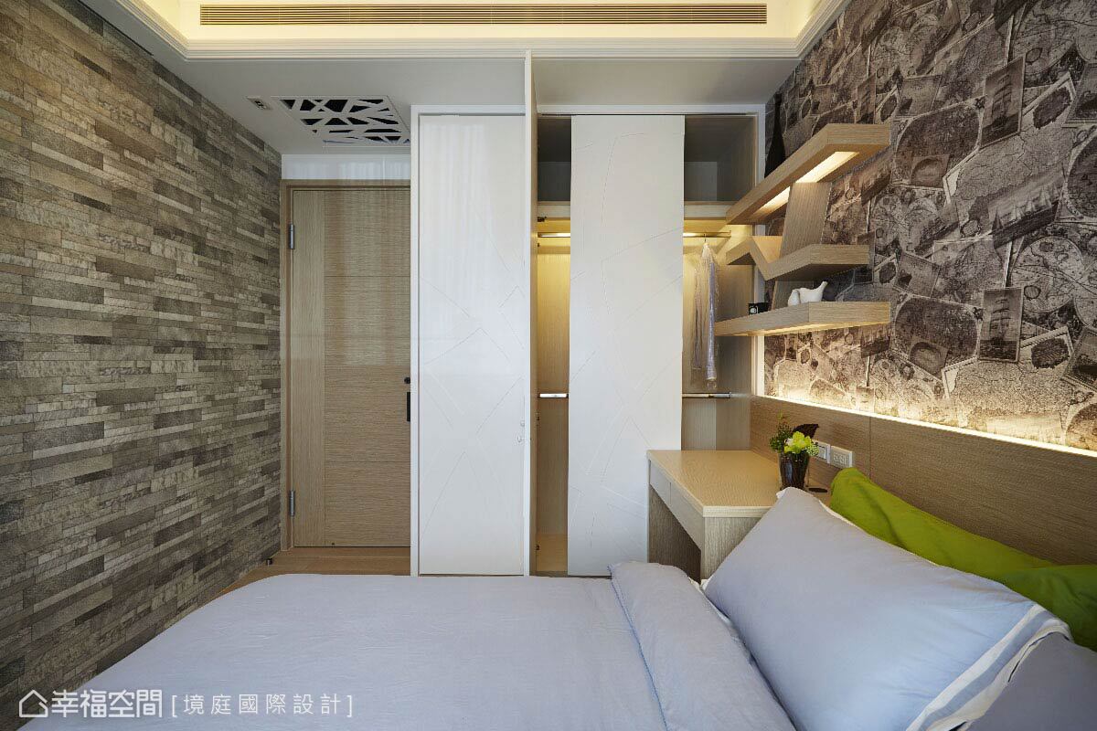 卧室图片来自幸福空间在300平混搭打造魅力现代宅的分享