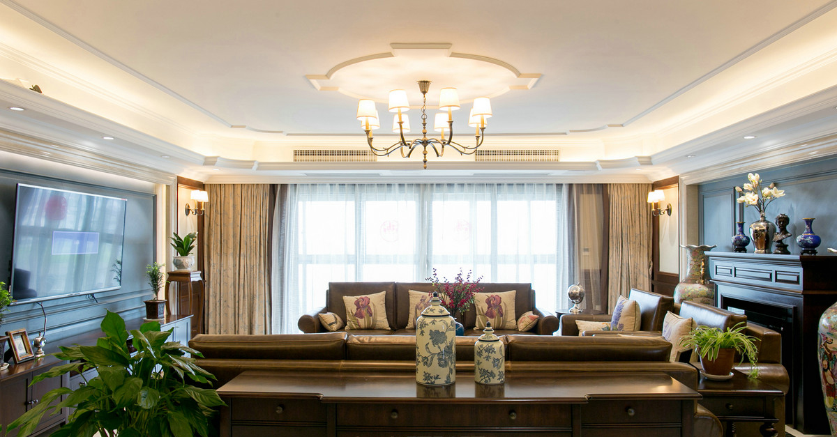 客厅图片来自上海本意空间建筑装饰有限公司在其他-千鹭湖度假酒店的分享